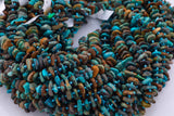 Natural Turquoise Freeform Nugget Beads about 12mm Heishi Roundel Smooth Round 15.5" Loose Beads Natural Untreated