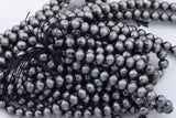 Navajo Pearl Hematite Beads 8mm 10mm 12mm Natural Untreated 15.5" Strands Natural Hematite Loose Bead
