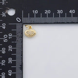18K Gold PVD Evil eye charm s Gold Charms - Tarnish Resistant