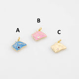 18K Gold PVD Conch Sea Shell Charm Selection - Tarnish Resistant