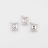 18K Gold PVD Cy Wrapper charm s Gold Charms - Tarnish Resistant