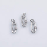 18K Gold PVD Clothespin charm - Tarnish Resistant