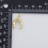 18K Gold PVD Dainty lotus charm s Charms - Tarnish Resistant