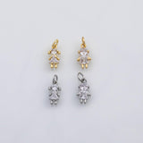 18K Gold pvd Girl Boy Gold Silver Charms - Tarnish Resistant