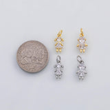 18K Gold PVD Girl Boy Gold Silver Charms - Tarnish Resistant