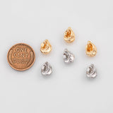 18K Gold PVD Conch shell charm sea shell charm Charms - Tarnish Resistant