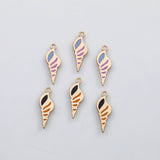 18K Gold PVD Strawberry charm 22k s Gold Charms - Tarnish Resistant
