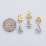 18K Gold PVD Evil eye charm s Charms - Tarnish Resistant