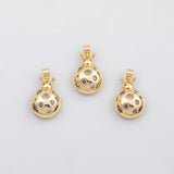 18K Gold PVD Ladybug charm s Charms - Tarnish Resistant