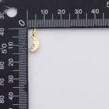 18K Gold PVD Moon charm charm s Charms - Tarnish Resistant