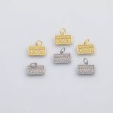 18K Gold PVD Hawall charm s Gold Charms - Tarnish Resistant
