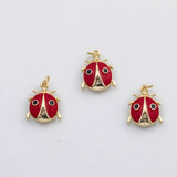 18K Gold pvd Carrot charm s Gold Charms - Tarnish Resistant