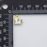 18K Gold PVD Unicorn charm s Gold Charms - Tarnish Resistant