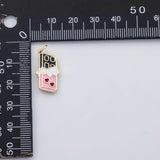 18K Gold PVD Ice cream charm koi gold Ice cream charm 22K s Charms - Tarnish Resistant