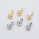 18K Gold PVD Butterfly charm s Charms - Tarnish Resistant