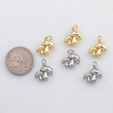 18K Gold PVD Mushroom charm s Charms - Tarnish Resistant