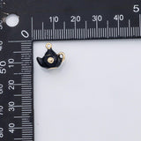 18K Gold PVD Tea pot charm s Charms - Tarnish Resistant