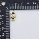 18K Gold PVD Camera enamel charm s Charms - Tarnish Resistant