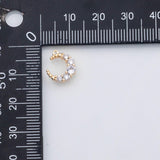 18K Gold PVD Sun Charm 3x10mm Bar s Gold Charms - Tarnish Resistant