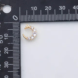 18K Gold PVD Moon charm - Tarnish Resistant