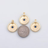 18K Gold PVD Blue Star charm - Tarnish Resistant