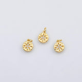 18K Gold pvd Star charm - Tarnish Resistant