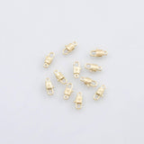 18K Gold PVD Lobster clasp charm - Tarnish Resistant