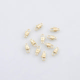 18K Gold PVD Lobster clasp charm - Tarnish Resistant