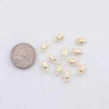 18K Gold PVD Lobster clasp charm - Tarnish Resistant
