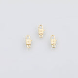 18K Gold PVD Lobster clasp charm - Tarnish Resistant