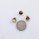 18K Gold PVD Cupcake charm - Tarnish Resistant