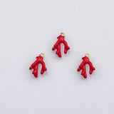18K Gold PVD Coral reef charm - Tarnish Resistant