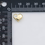 18K Gold PVD Heart charm - Tarnish Resistant