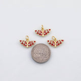 18K Gold PVD Butterfly charm s Charms - Tarnish Resistant