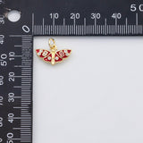 18K Gold PVD Butterfly charm s Charms - Tarnish Resistant