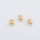 18K Gold PVD Baseball Charm s Charms - Tarnish Resistant