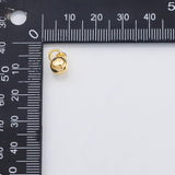 18K Gold PVD Baseball Charm s Charms - Tarnish Resistant