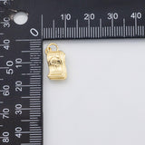 18K Gold PVD Money dollar bills charm s Charms - Tarnish Resistant