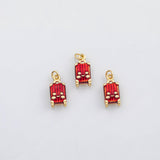 18K Gold PVD Luggage bag charm - Tarnish Resistant