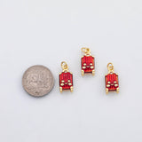 18K Gold PVD Luggage bag charm - Tarnish Resistant