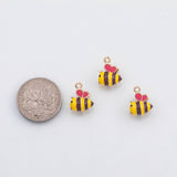18K Gold PVD Bee charm - Tarnish Resistant