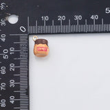 18K Gold PVD Honey Pot charm - Tarnish Resistant