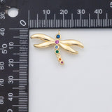 18K Gold PVD Cross charm - Tarnish Resistant