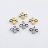 18K Gold PVD Bee charm - Tarnish Resistant