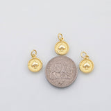 18K Gold PVD Ace of spades charm - Tarnish Resistant