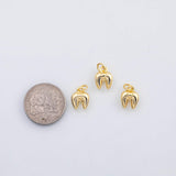 18K Gold PVD Tooth teeth charm - Tarnish Resistant