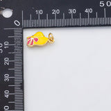 18K Gold PVD Sun Hat charm - Tarnish Resistant