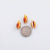 18K Gold PVD Swich Subway charm - Tarnish Resistant