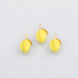 18K Gold PVD Star Fruit starfruit charm - Tarnish Resistant