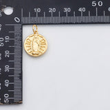 18K Gold PVD Jesus saint mary charm - Tarnish Resistant